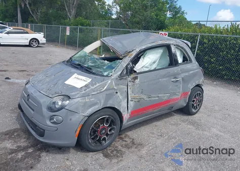 2015 Fiat 500 Ribelle из США, поврежденный, VIN 3C3CFFAR6FT678201